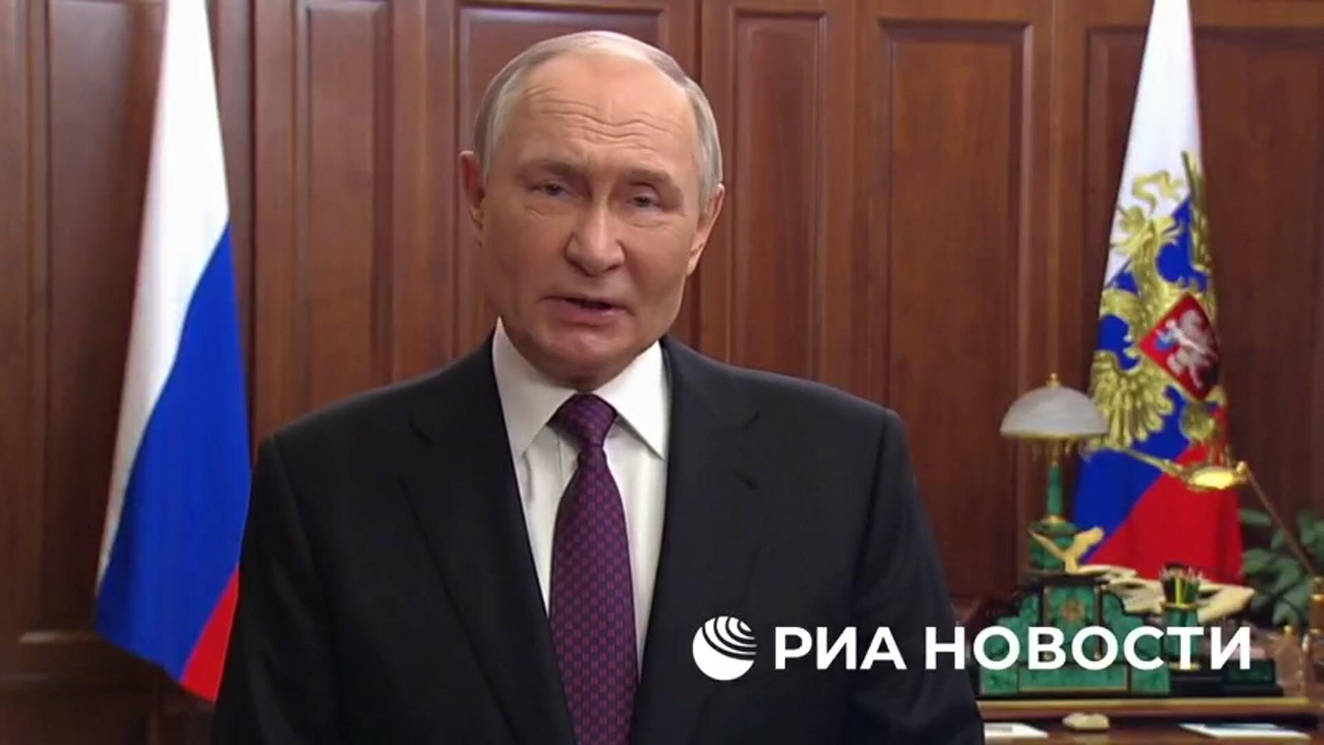 Путин поздравил Росгвардию с профессиональным праздником Путин поздравил Росгвардию с профессиональным праздником - РИА Новости, 1920, 27.03.2025