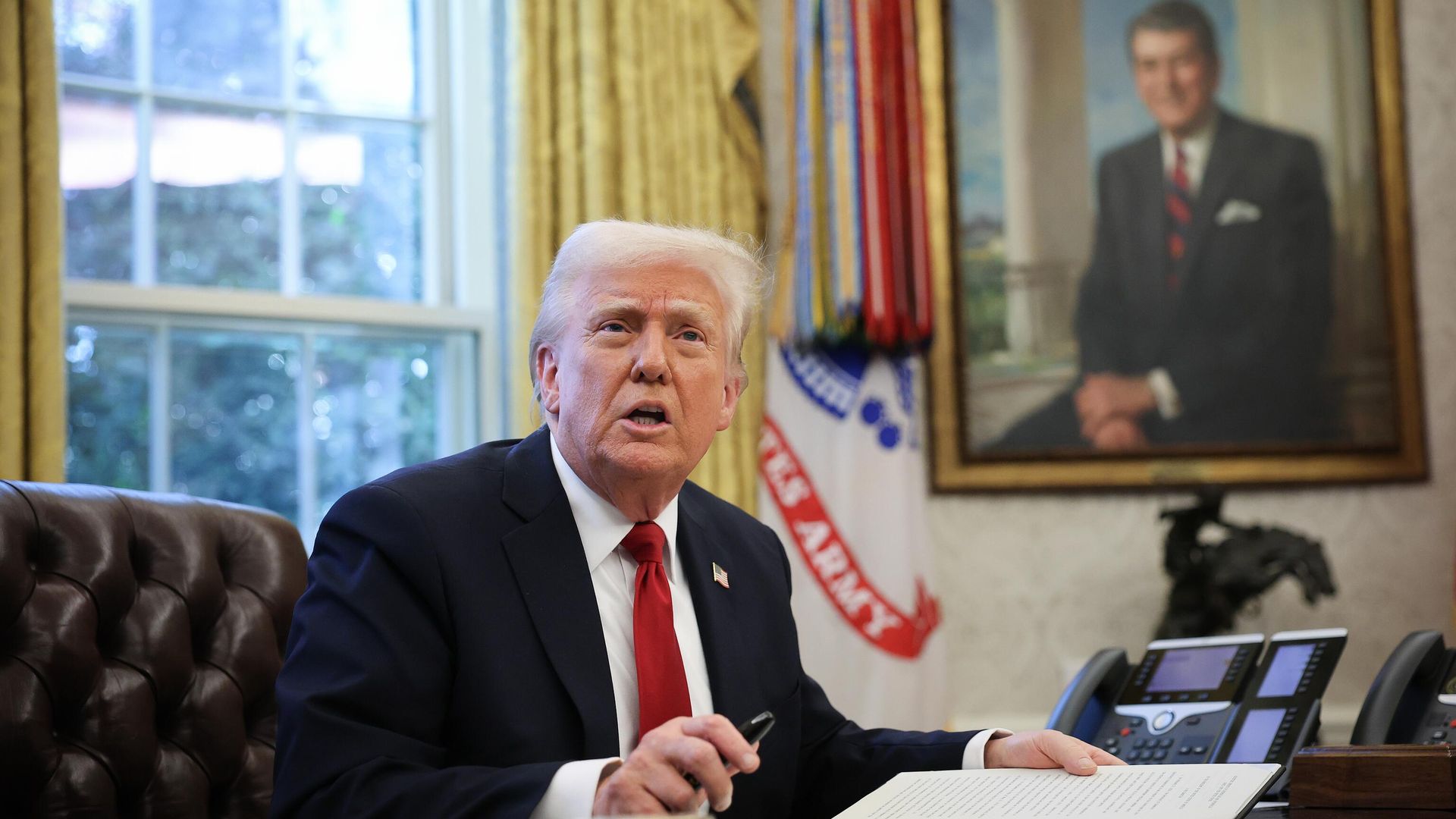 Президент США Дональд Трамп Президент США Дональд Трамп - РИА Новости, 1920, 27.03.2025