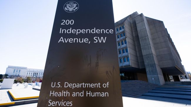 Здание министерства здравоохранения и социальных служб США в Вашингтоне