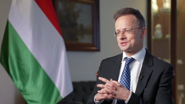 Глава МИД Венгрии Петер Сийярто