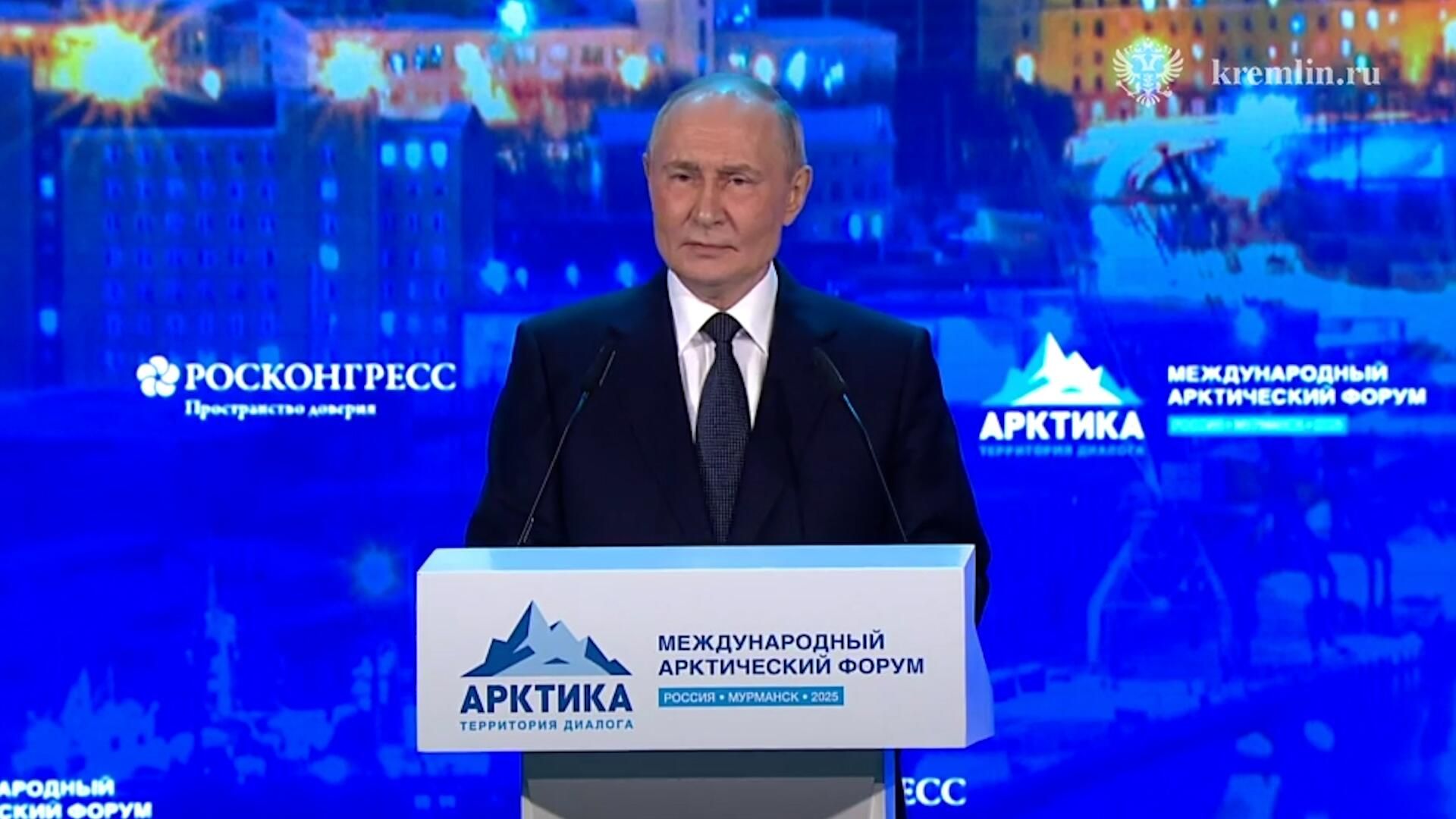 Путин: Ключевая цель – повысить качество жизни людей в Арктике Путин: Ключевая цель – повысить качество жизни людей в Арктике - РИА Новости, 1920, 27.03.2025