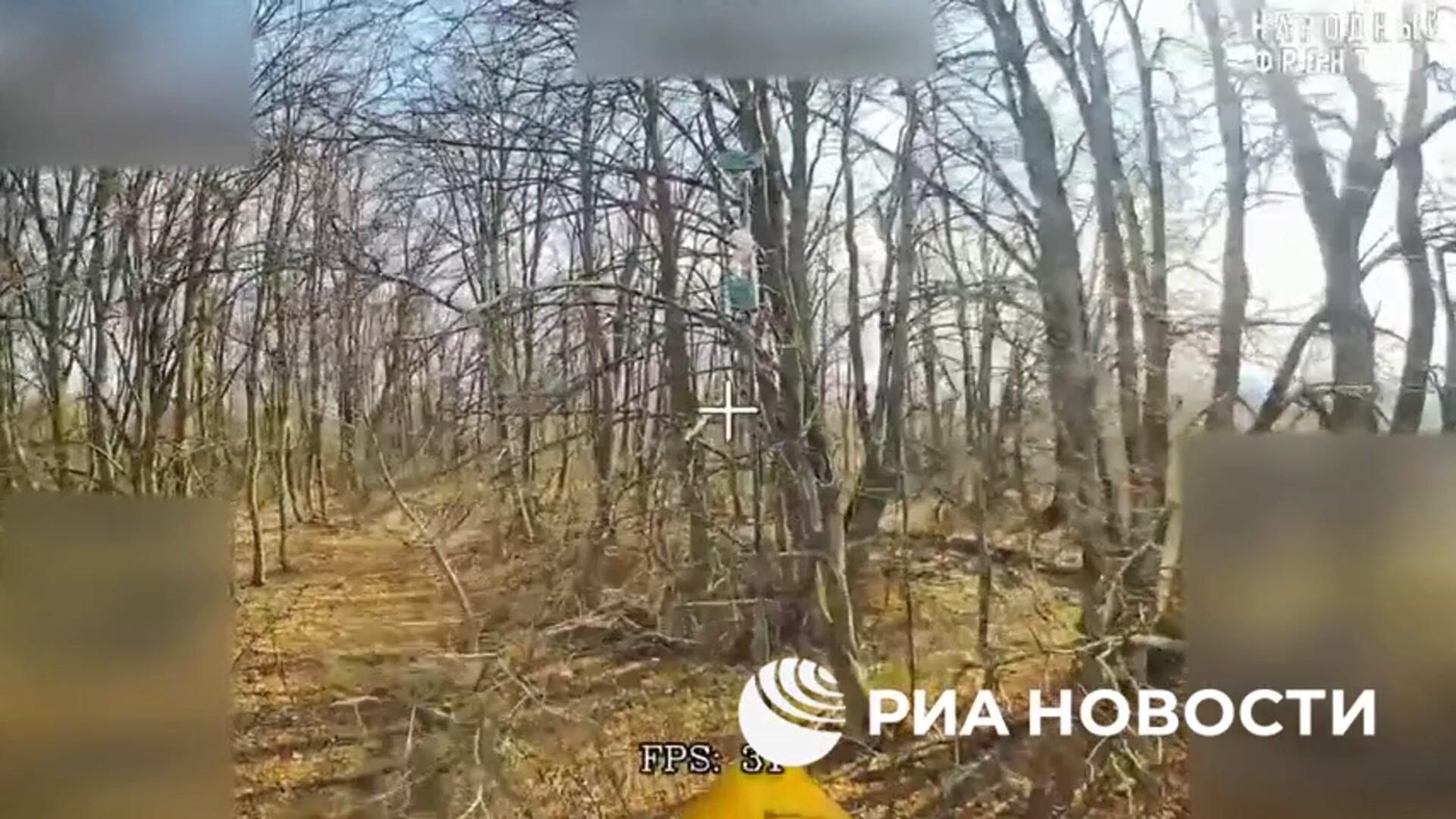 Вытеснение ВСУ с их позиций в курском Гуево - РИА Новости, 1920, 29.03.2025