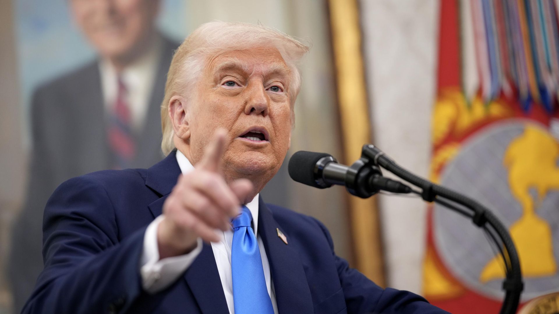 Президент США Дональд Трамп Президент США Дональд Трамп - РИА Новости, 1920, 31.03.2025