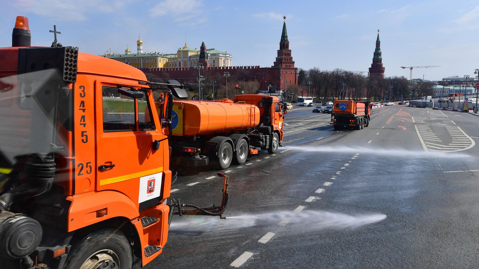 Весеннее благоустройство Москвы Весеннее благоустройство Москвы - РИА Новости, 1920, 01.04.2025