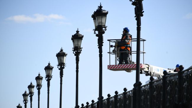 Подготовка объектов городского освещения к весенне-летнему сезону