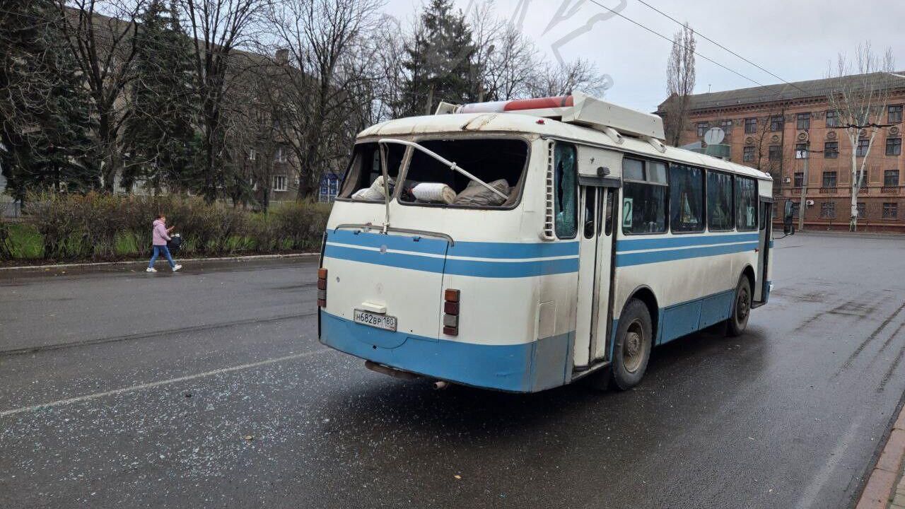 Последствия украинского обстрела Горловки Последствия украинского обстрела Горловки - РИА Новости, 1920, 01.04.2025