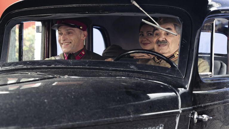 Съемки сериала По законам военного времени