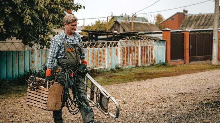 Кадр со съемок сериала Киловаттино