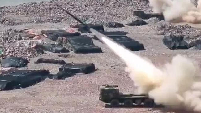 Учения Гром над проливом — 2025А  в центральной и южной зонах Тайваньского пролива