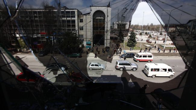 Последствия погрома в здании Генеральной прокуратуры Последствия погрома в здании Генеральной прокуратуры