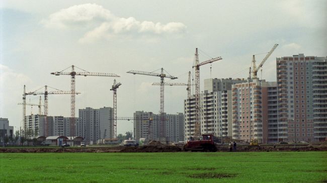 Строительство нового микрорайона на Юго-Востоке Москвы