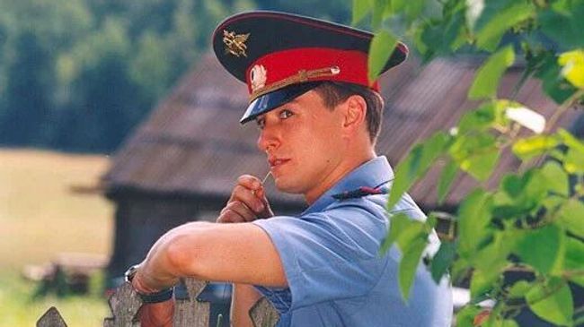 Сергей Безруков в кадре сериала Участок Сергей Безруков в кадре сериала Участок