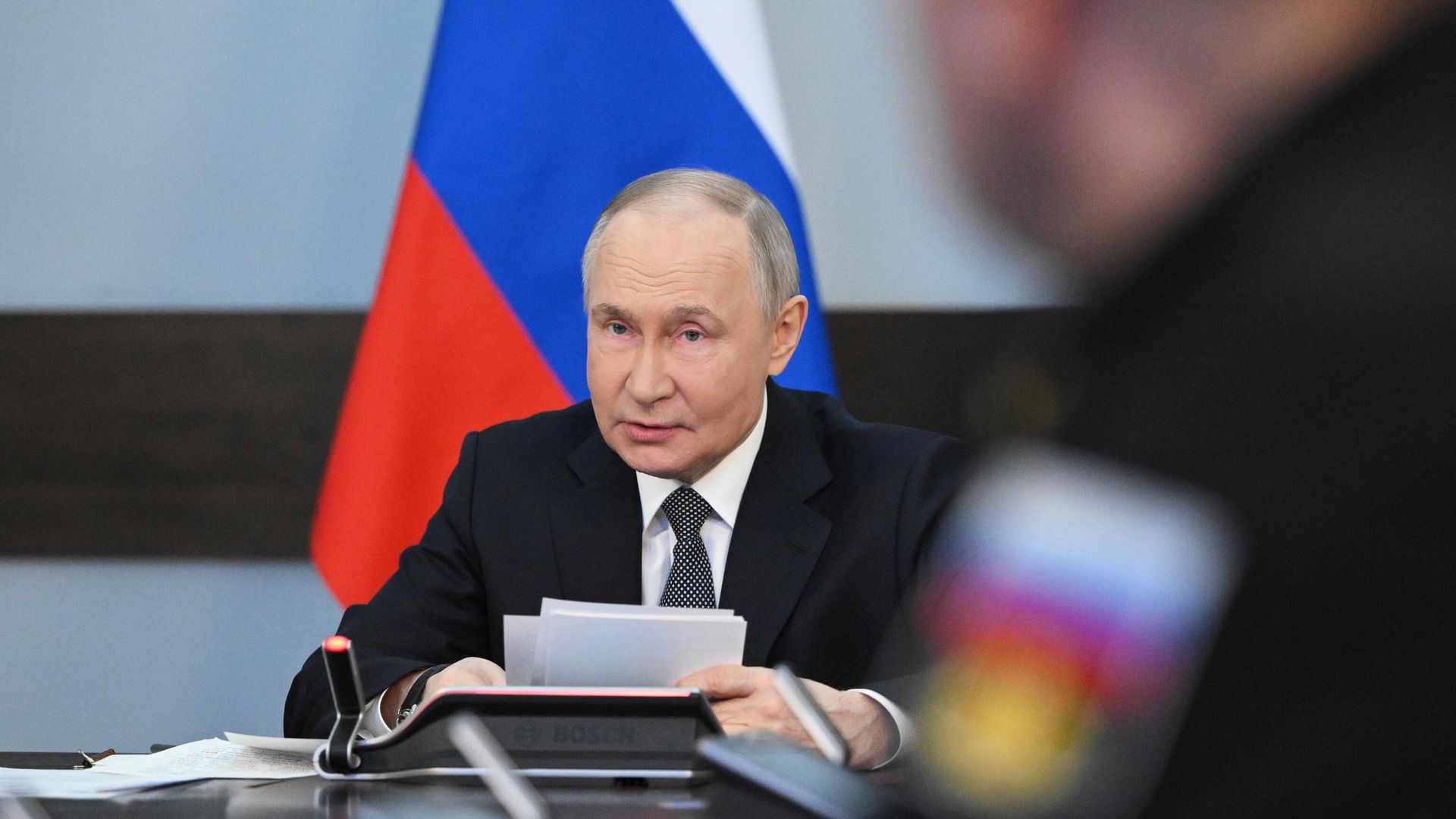 Президент РФ Владимир Путин проводит совещание по вопросам развития Военно-морского флота - РИА Новости, 1920, 11.04.2025