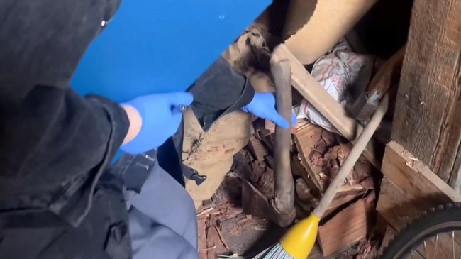 Место убийства детей в красноярском Канске