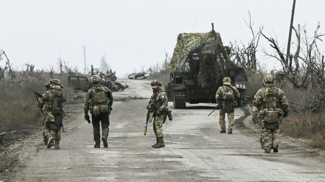 Российские военнослужащие