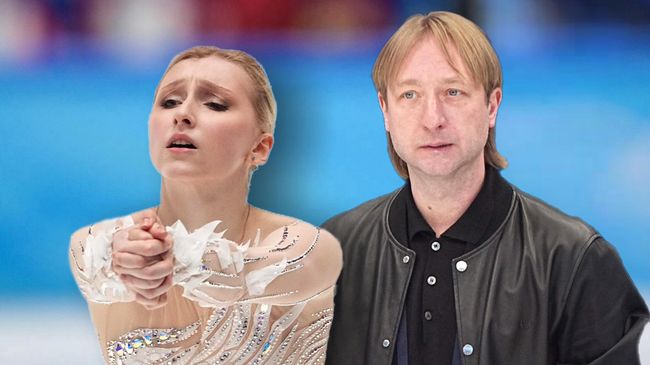 Софья Муравьева и Евгений Плющенко