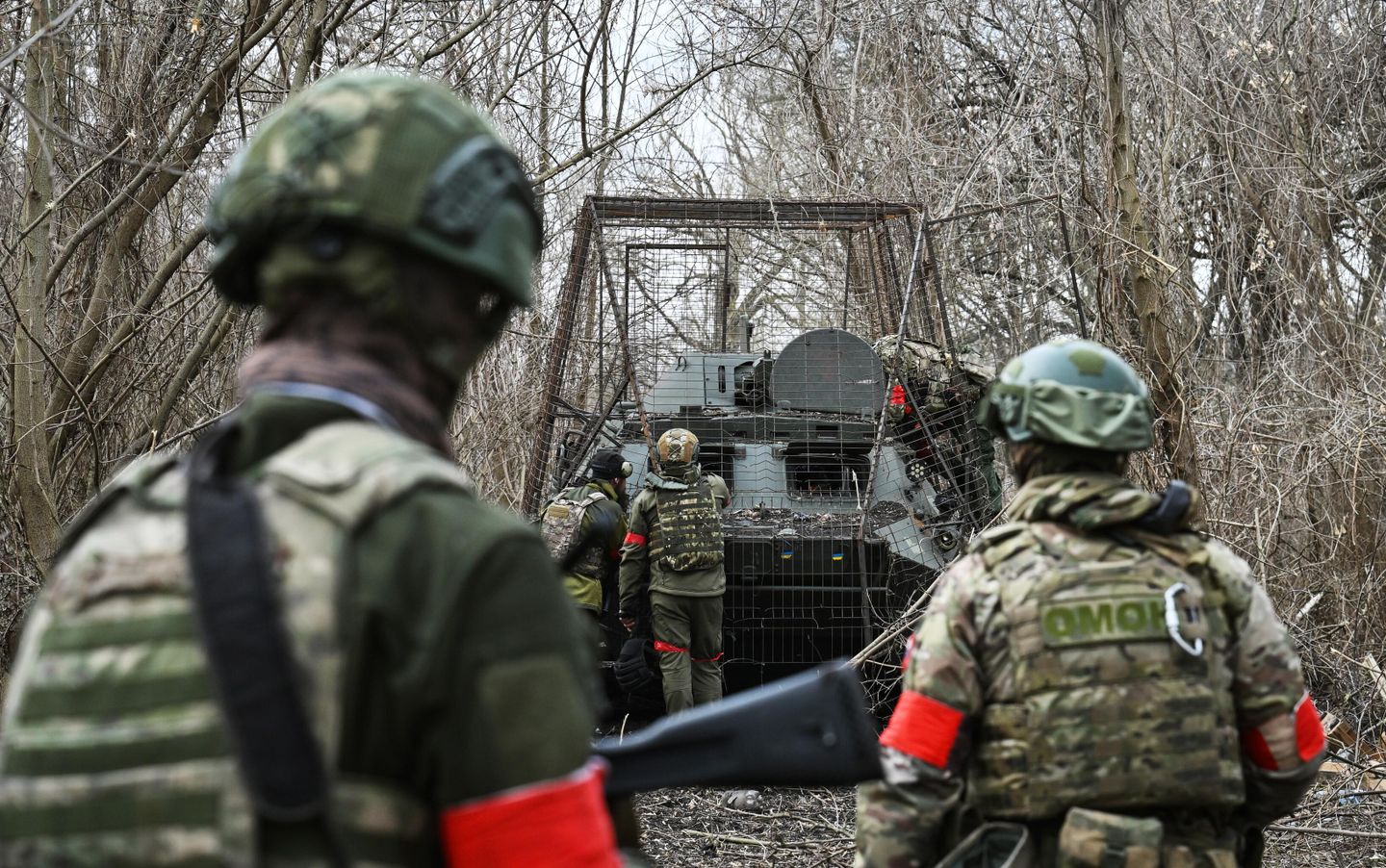 Военнослужащие ВС России в Курской области Военнослужащие ВС России в Курской области