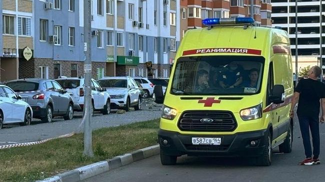 Автомобиль реанимации в Саратовcкой области