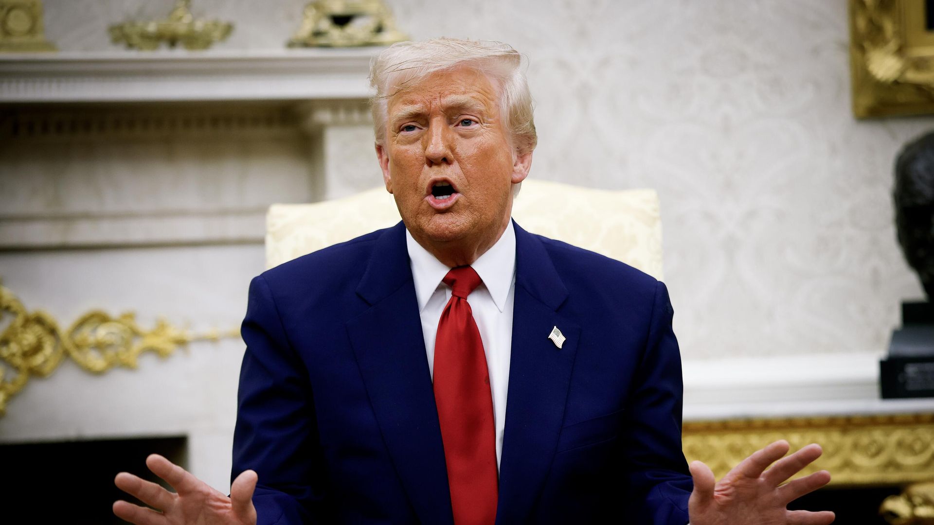 Президент США Дональд Трамп Президент США Дональд Трамп - РИА Новости, 1920, 24.04.2025