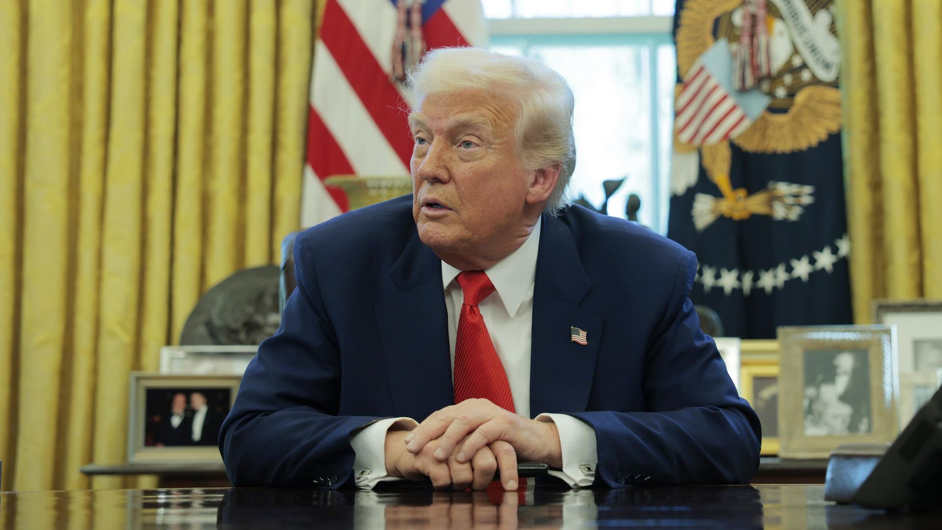 Президент США Дональд Трамп Президент США Дональд Трамп - РИА Новости, 1920, 23.04.2025