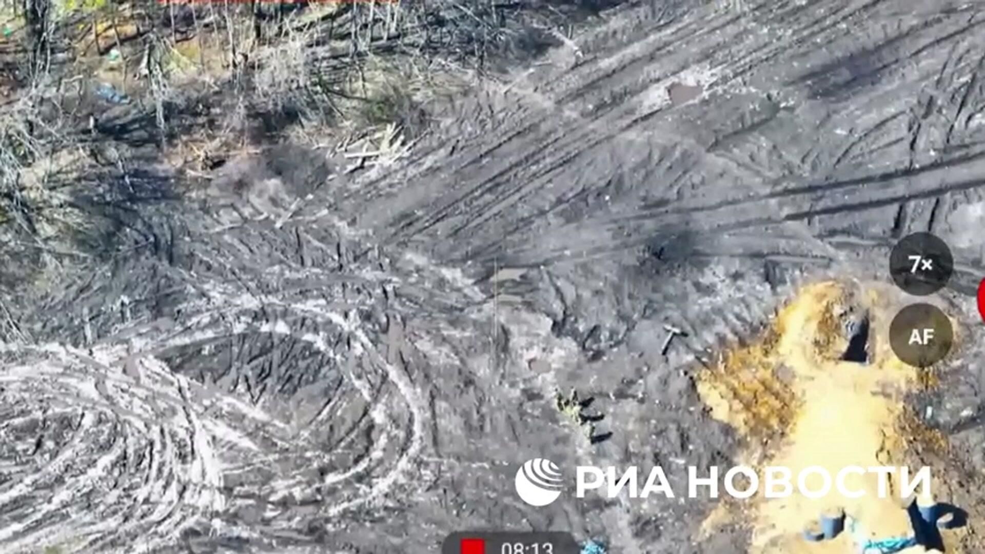 Боевая работа российских военных при освобождении Горнальского монастыря в Курской области - РИА Новости, 1920, 22.04.2025