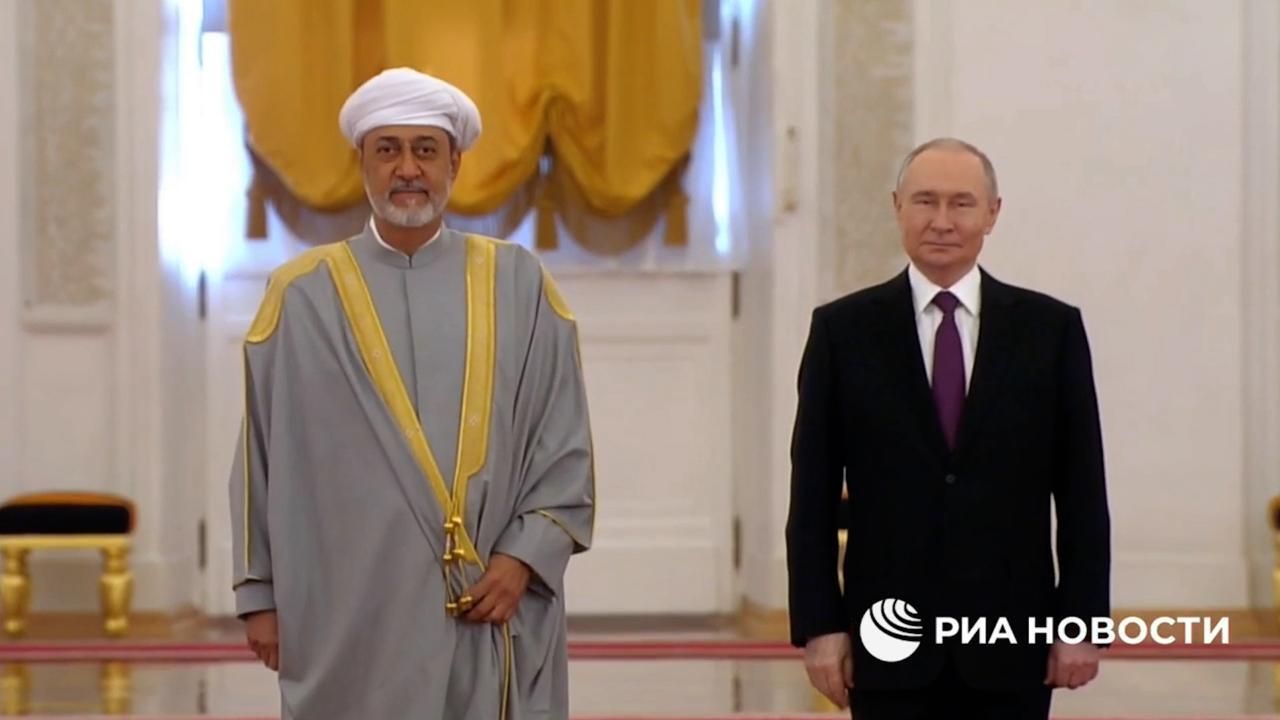 LIVE: Переговоры Путина с султаном Омана LIVE: Переговоры Путина с султаном Омана - РИА Новости, 1920, 22.04.2025