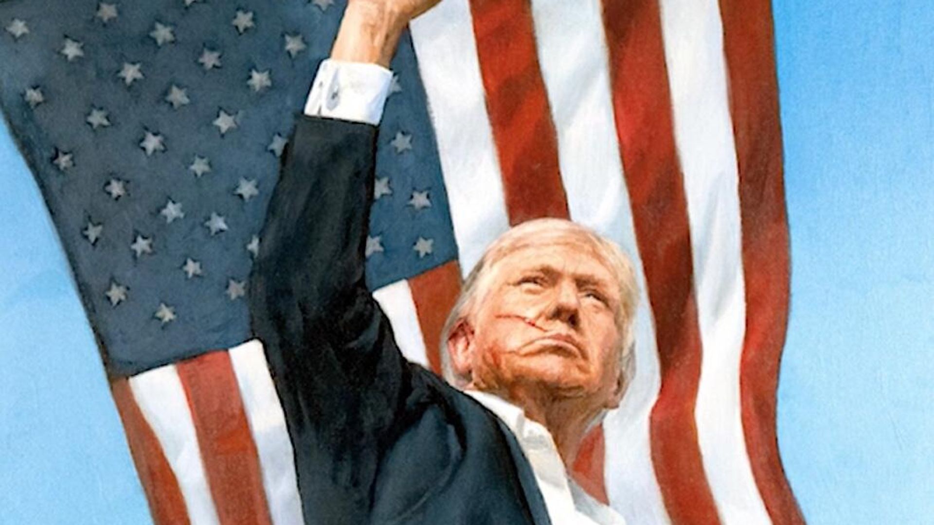 Американский телеканал CNN опубликовал портрет президента США Дональда Трампа, который написал художник Никас Сафронов - РИА Новости, 1920, 22.04.2025