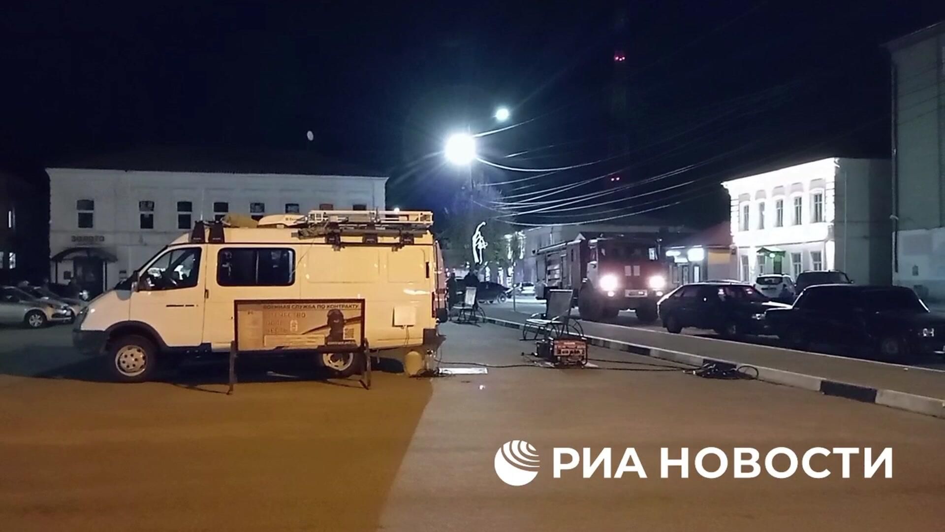 Взрывы слышны в Киржаче Владимирской области Взрывы слышны в Киржаче Владимирской области - РИА Новости, 1920, 22.04.2025