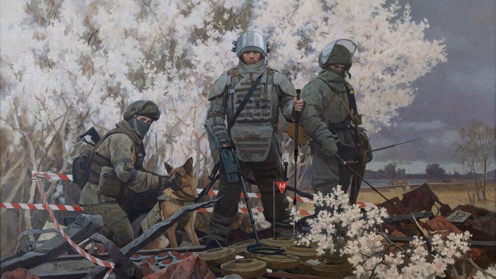 Камынина Е.В. Цветущий сад. 2024  - РИА Новости, 1920, 24.04.2025