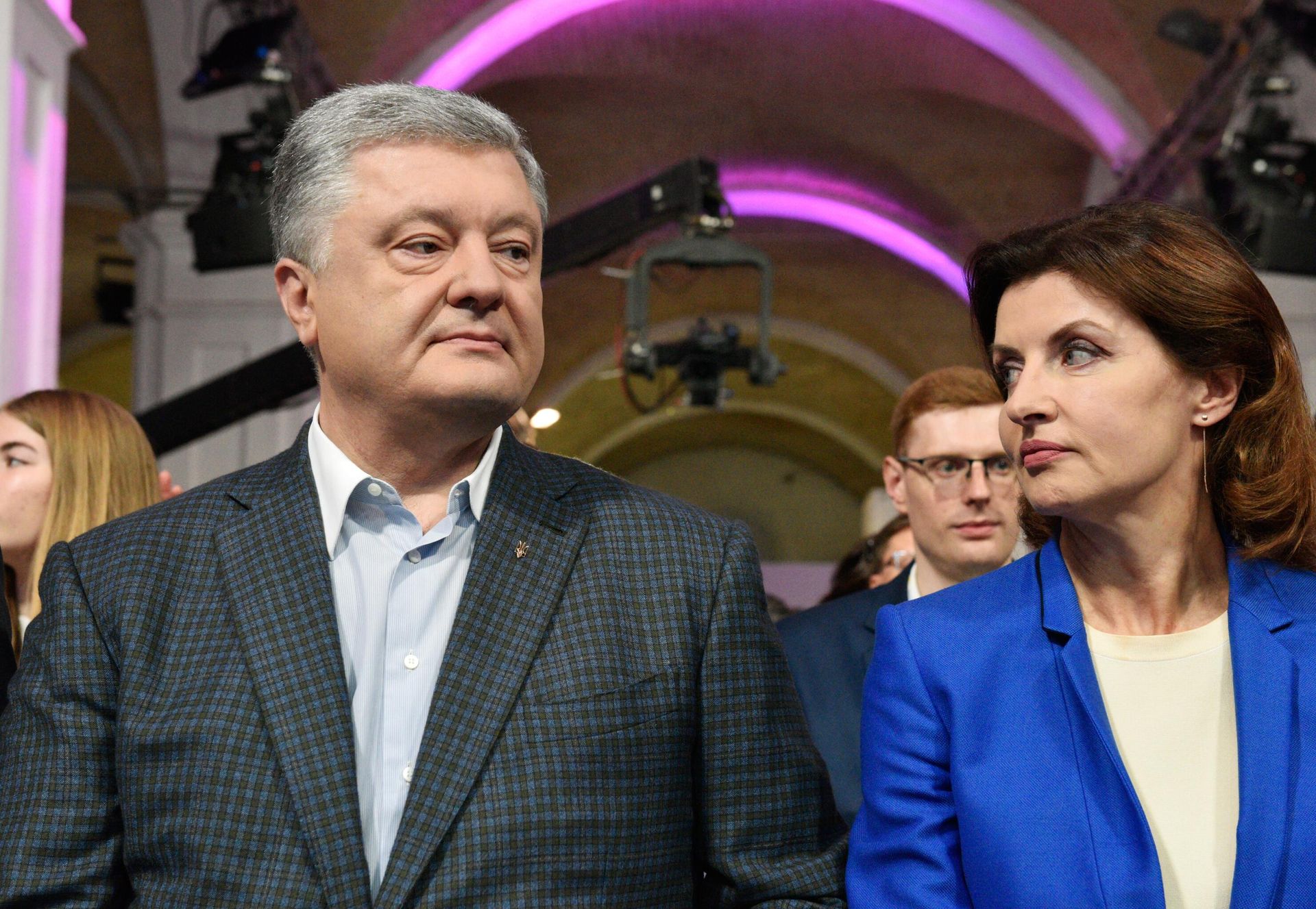 Петр Порошенко* с супругой Мариной Петр Порошенко* с супругой Мариной - РИА Новости, 1920, 17.12.2025