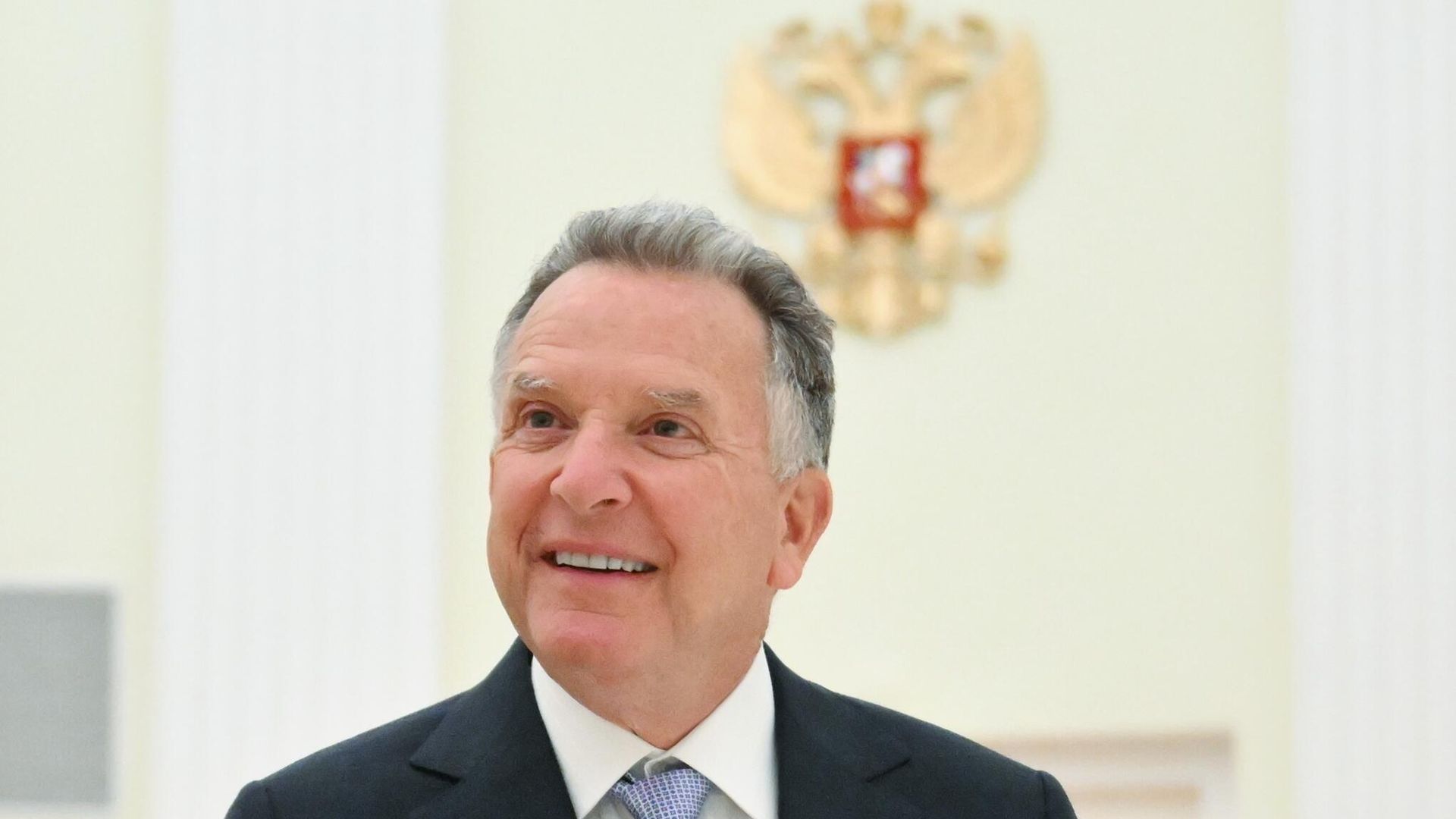 Спецпосланник президента США по Ближнему Востоку Стивен Уиткофф во время встречи с президентом РФ Владимиром Путиным - РИА Новости, 1920, 25.04.2025