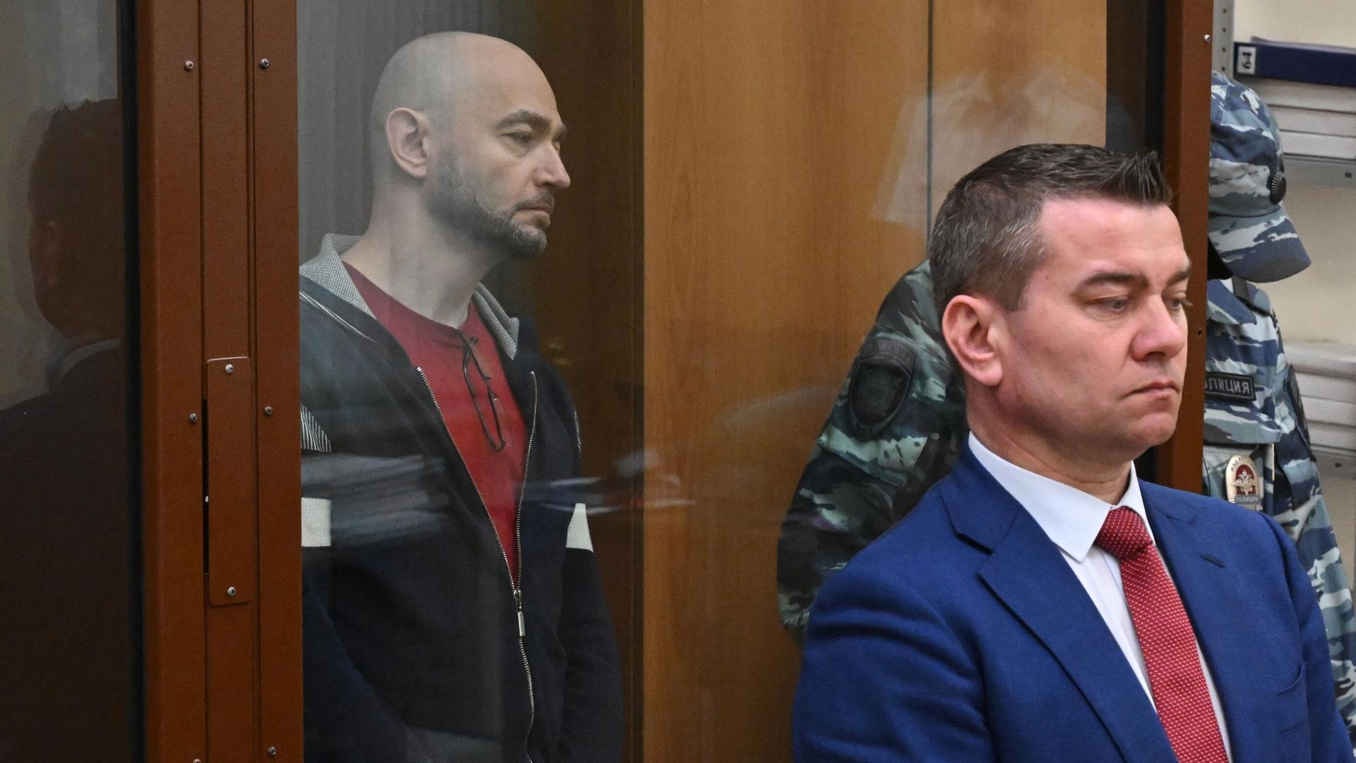 Максим Паршин во время оглашения приговора в Хамовническом районном суде Москвы Максим Паршин во время оглашения приговора в Хамовническом районном суде Москвы - РИА Новости, 1920, 28.04.2025