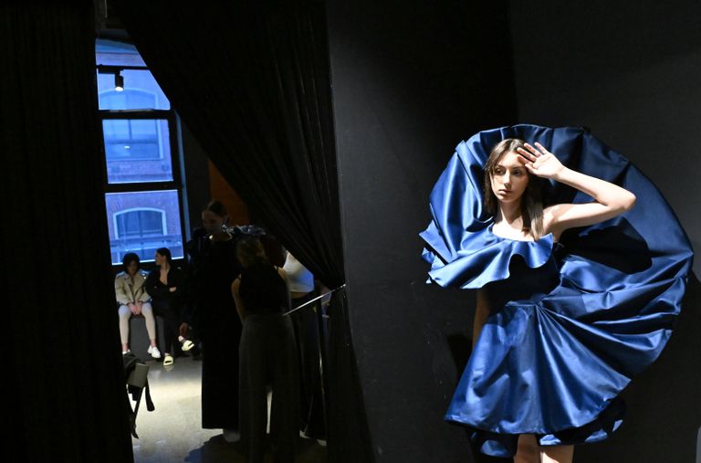 Подготовка к показам Volga Fashion Week в Москве Подготовка к показам Volga Fashion Week в Москве