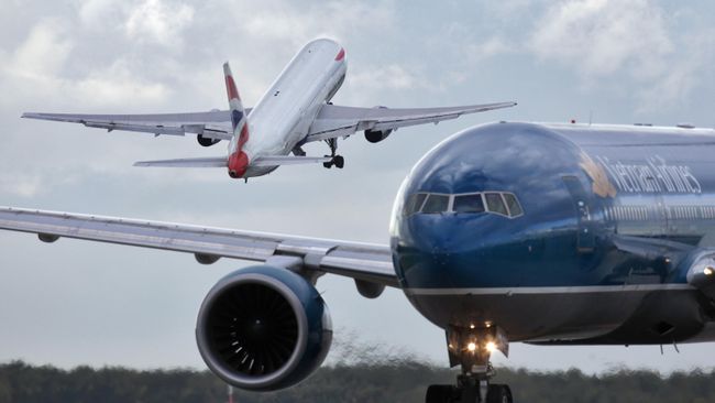 Боинг-777 авиакомпании Vietnam Airlines