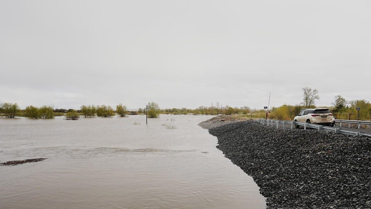 Вода в реке Ишим превысила опасную отметку Вода в реке Ишим превысила опасную отметку - РИА Новости, 1920, 09.05.2025