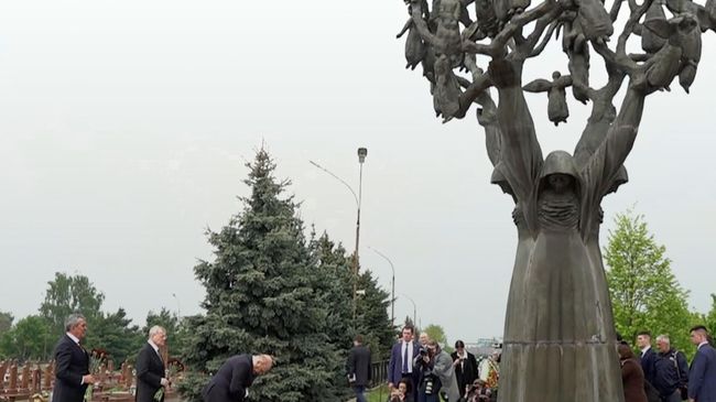 Мишустин на мемориале Город ангелов
