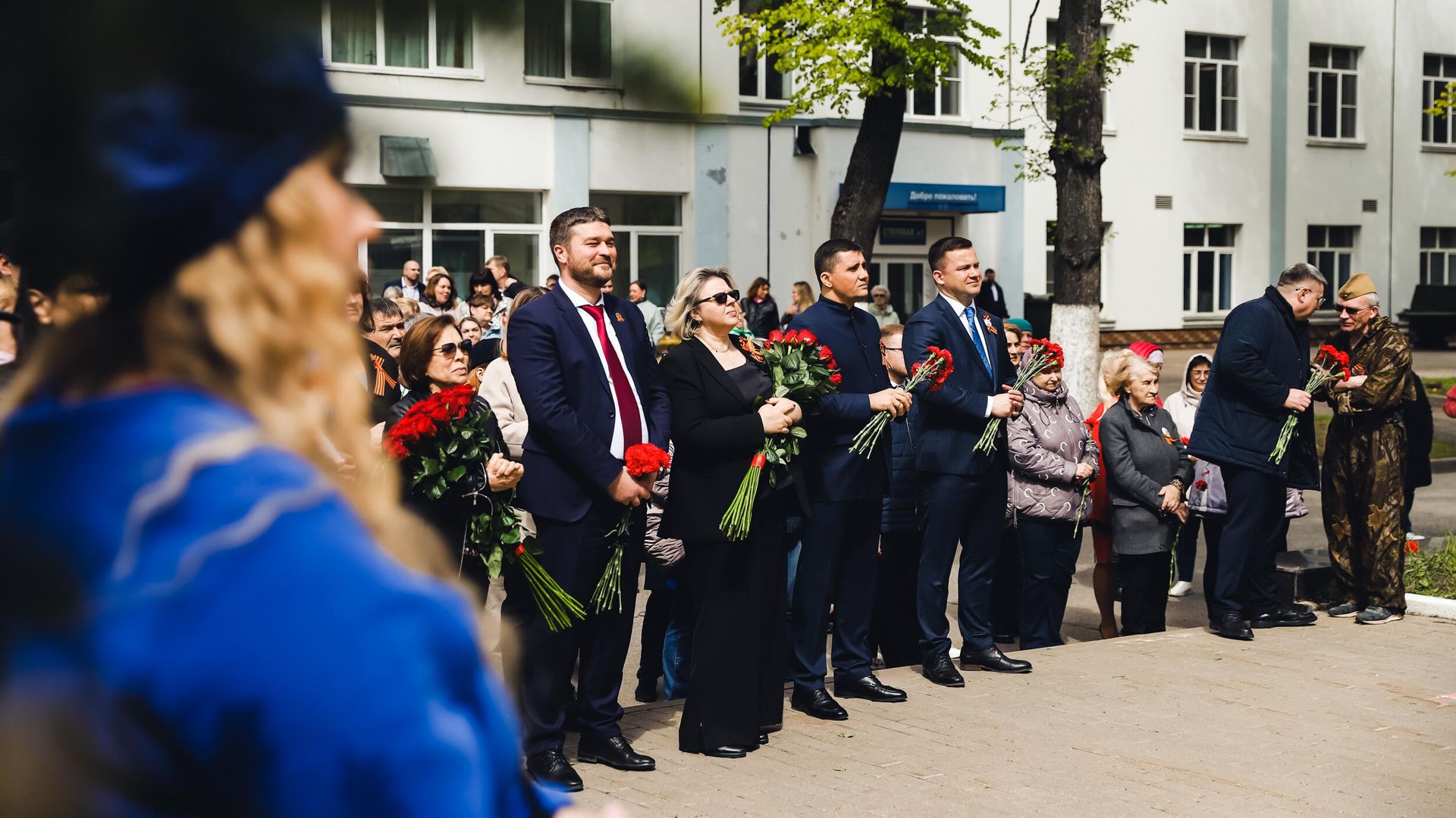 Глава Химок Елена Землякова поздравила ветеранов НПО Энергомаш с наступающим Днем Победы - РИА Новости, 1920, 07.05.2025