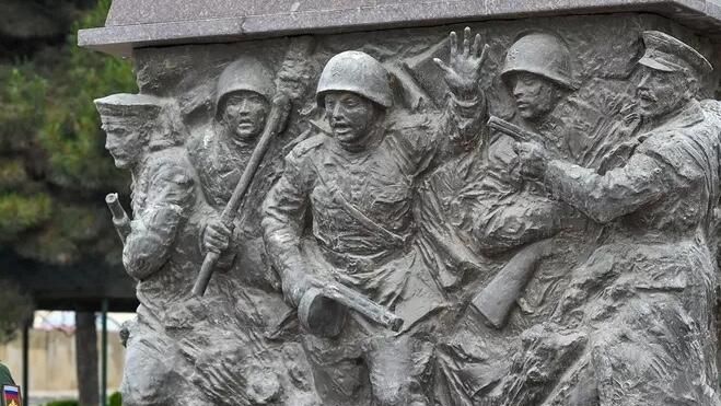 Монумент Братская могила мемориального комплекса воинской славы в Баку - РИА Новости, 1920, 03.08.2025
