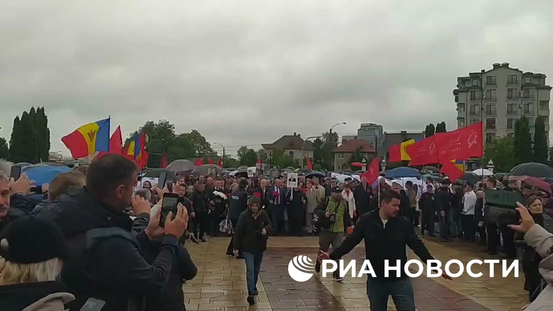 Марш Победы В Кишиневе Марш Победы В Кишиневе - РИА Новости, 1920, 09.05.2025
