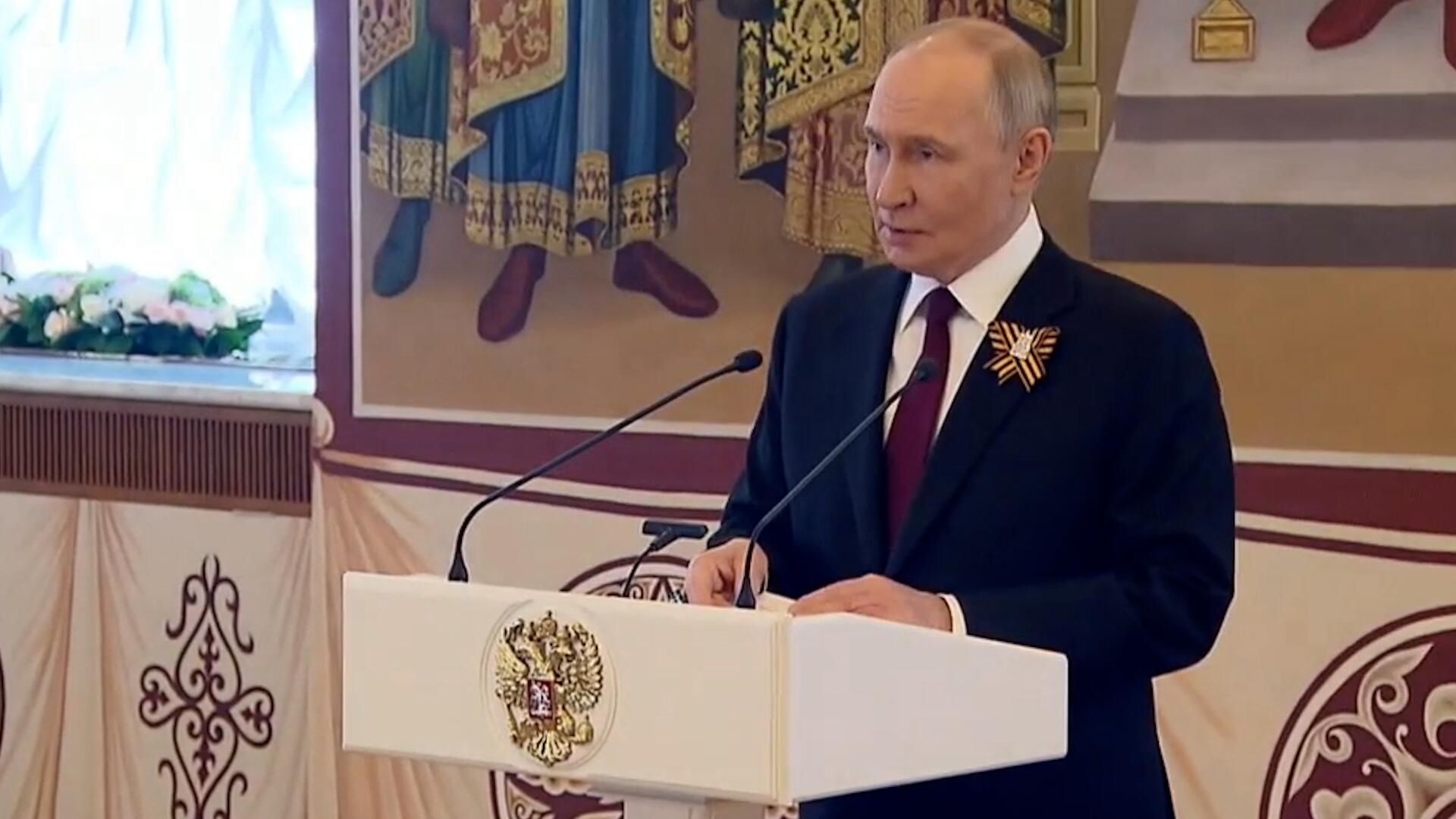 Путин: Россия помнит о помощи союзников во время Второй мировой войны Путин: Россия помнит о помощи союзников во время Второй мировой войны - РИА Новости, 1920, 09.05.2025