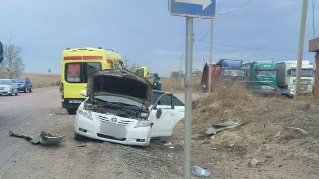 На месте ДТП в Иволгинском районе Бурятии На месте ДТП в Иволгинском районе Бурятии - РИА Новости, 1920, 10.05.2025