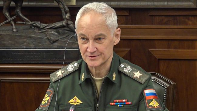 Министр обороны РФ Андрей Белоусов