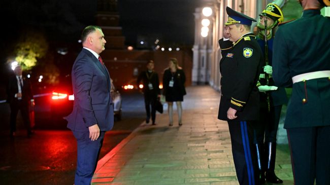 Президент Южной Осетии Алан Гаглоев прибыл в Кремль на встречу с президентом РФ Владимиром Путиным
