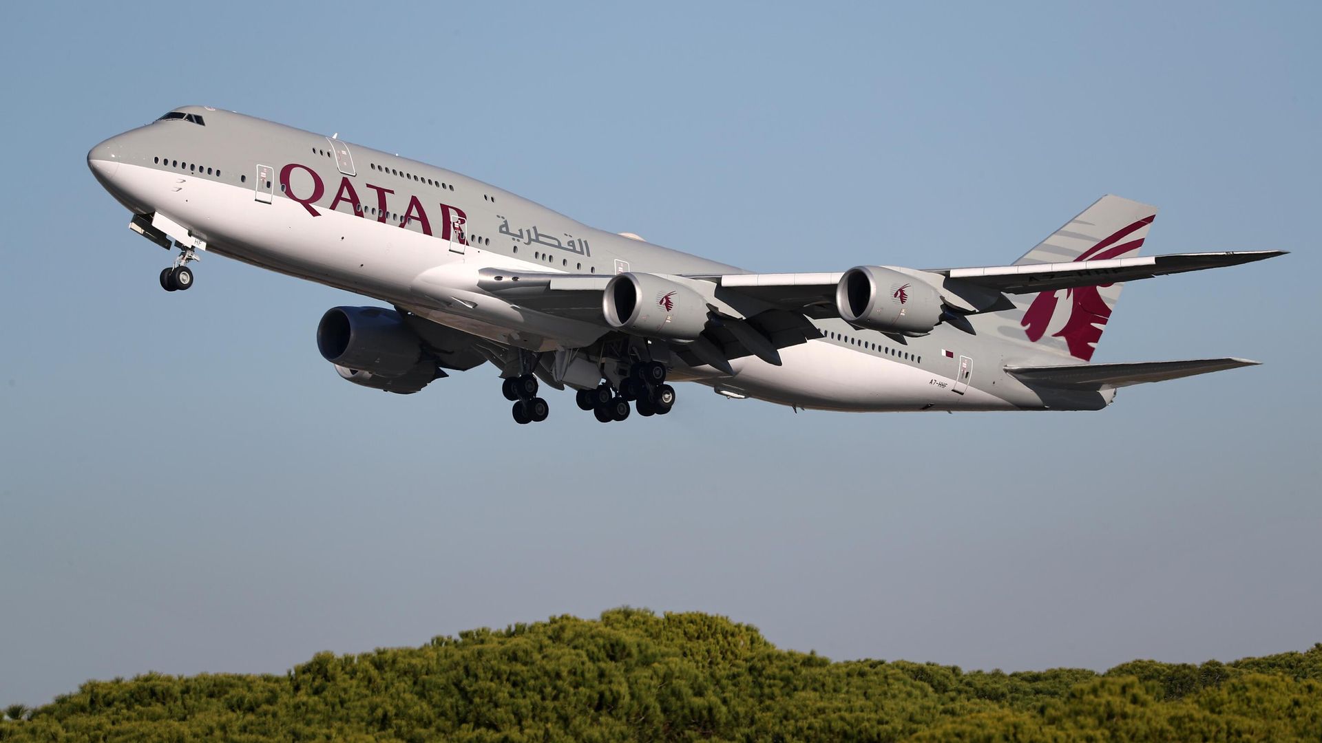 Boeing 747-8 компании Qatar Amiri Flight - РИА Новости, 1920, 12.05.2025