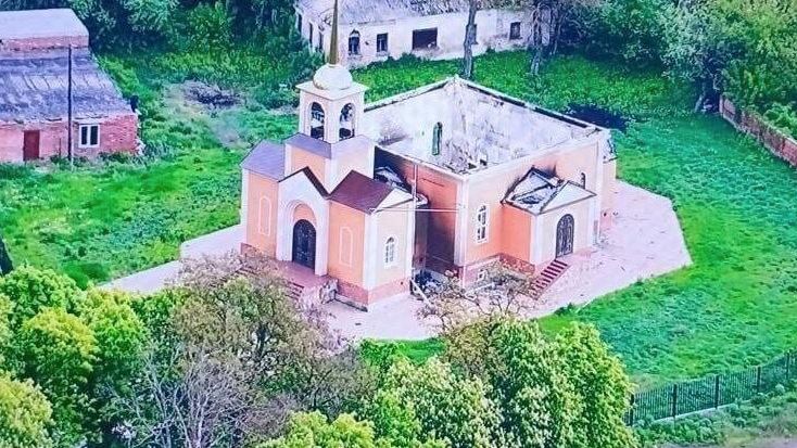 ВСУ нанесли удар по храму в Теткино Курской области ВСУ нанесли удар по храму в Теткино Курской области - РИА Новости, 1920, 15.05.2025