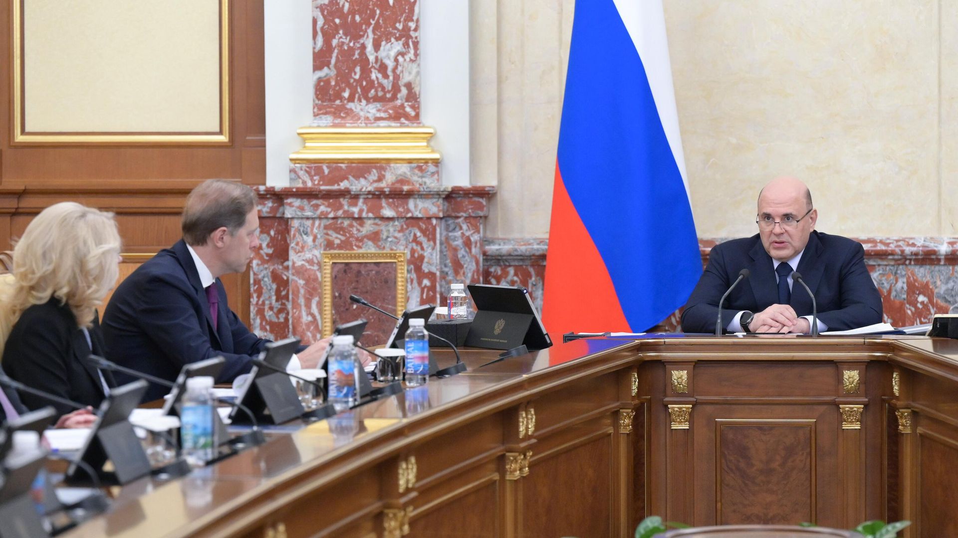 Председатель правительства России Михаил Мишустин Председатель правительства России Михаил Мишустин - РИА Новости, 1920, 04.06.2025