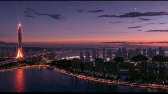 Проект насыпного острова в рамках курорта See Breeze в Азербайджане