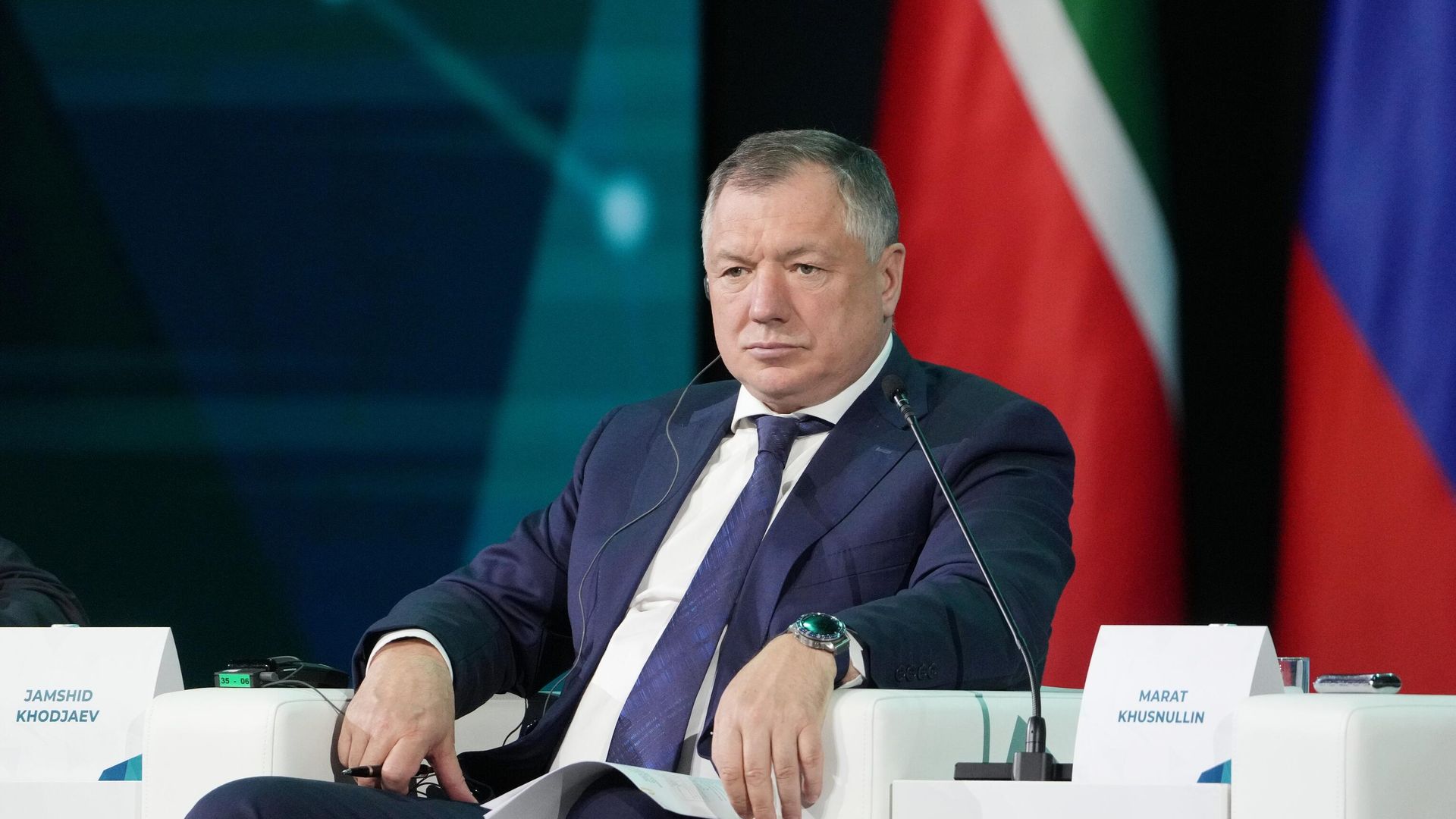 Марат Хуснуллин на Международном экономическом форуме Россия – Исламский мир: КаzanForum Марат Хуснуллин на Международном экономическом форуме Россия – Исламский мир: КаzanForum - РИА Новости, 1920, 15.05.2026