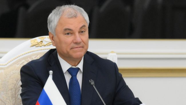 Председатель Государственной Думы РФ Вячеслав Володин