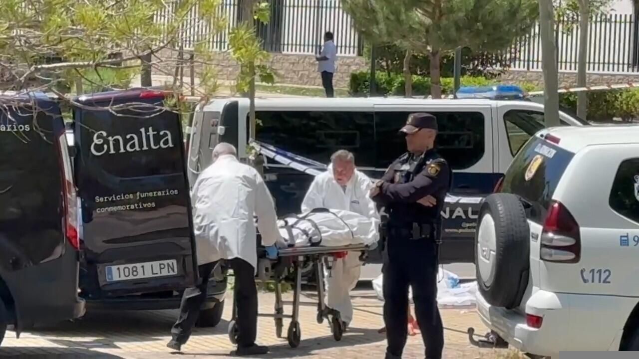 Место убийства Андрея Портнова в Мадриде Место убийства Андрея Портнова в Мадриде - РИА Новости, 1920, 30.07.2025